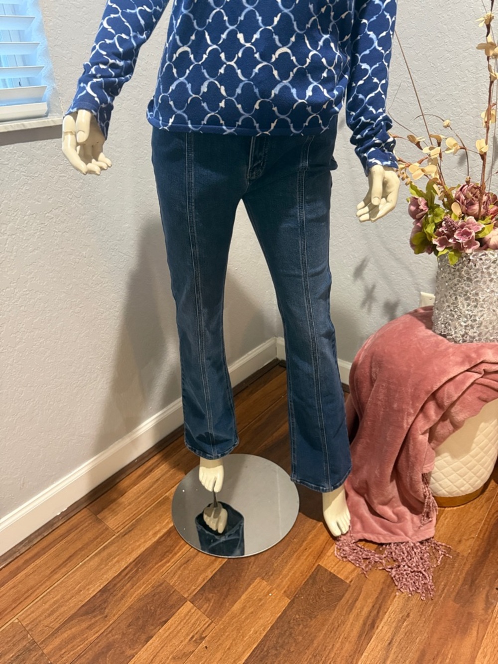 J. McLaughlin Indigo Straight Leg Jeans
